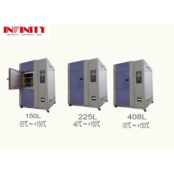 Quality Programmable Thermal Shock Test Chamber -55C ～ 150C With Electrostatic Color Spraying wholesale