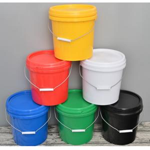 0.8-1.5mm Thickness Round Plastic Bucket With Smooth Surface And As Required
