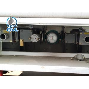 Volume 60m3 , 3 Axles Fly Ash Tank Semi Trailer Trucks With ABS , Rated Loading