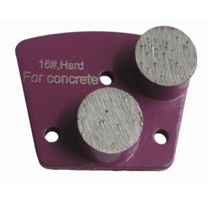 China 16# Diamond Floor Pads Hard Bond Grinding Pad For Terrazzo Grinding Stones on sale