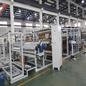 1200-2200mm Max Width Fabric to Foam Film Laminating Machine with Foam Base