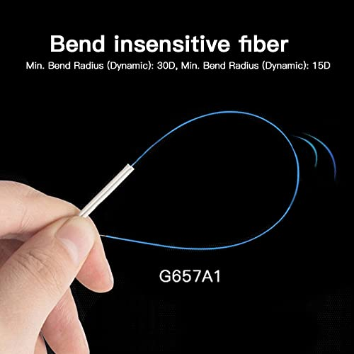 Outdoor FTTH Drop Cable 2 Core SM G657A1 Fiber LSZH Jacket With Steel Wire FRP Strength Member