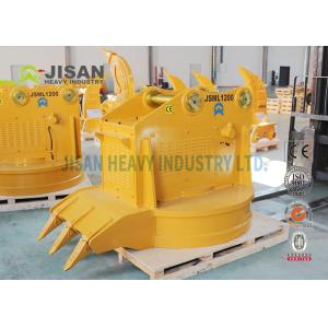 High Temperature Excavator Round Lifting Magnet For Scraps Attachment