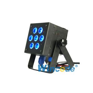 7×18W RGBWA+UV 6 in 1 LED Par Light, LED Truss Uplight, LED Uplight For Wedding