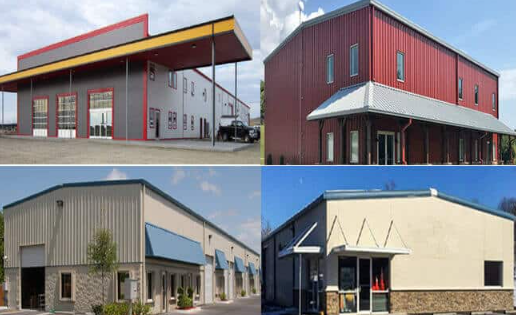 Quick Constructional Large Span Steel Space Frame Modern Hall Shed Construct Economical Houses Kits Shopping Supermarket Retail Building