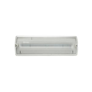 8W Emergency Ip65 Bulkhead Light 6500K 150Lm Wall Mounting