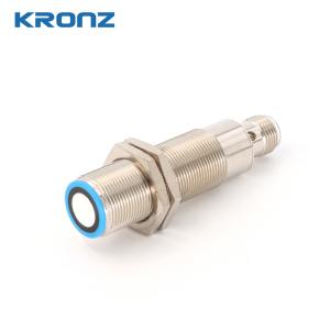 52ms Response Time Industrial Ultrasonic Sensors 5 Pin M12 Connector NPN