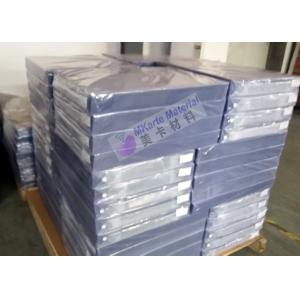 Transparent Glossy 1.0mm Bank Card PVC Coated Overlay