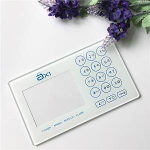 Glass Straight Edging Machine Perfectly Tempered Control Panel Laser Drilling