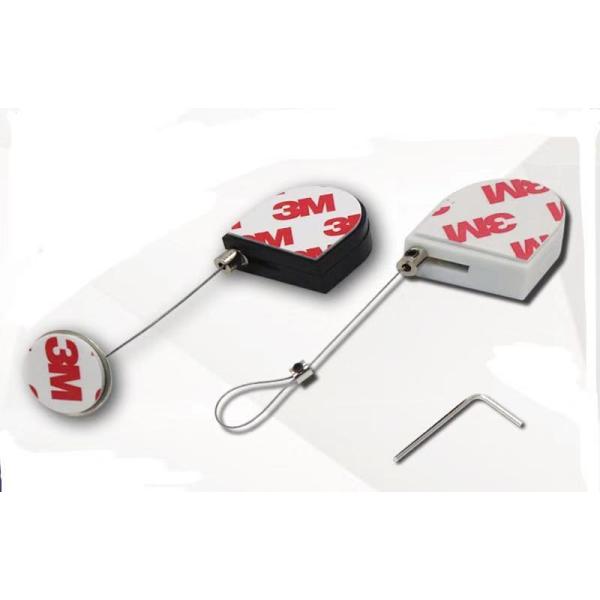Anti theft Stainless Cable Security Tether with Retractable Pull Box
