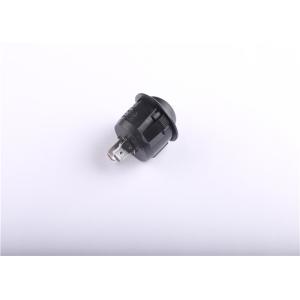 Non - Illuminated Small Black Round Rocker Switch 2500VAC/5s Dielectric Strength