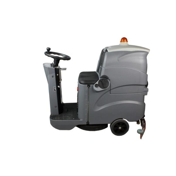 Quality Fast Riding Floor Scrubber Machine , Commercial Concrete Floor Cleaning Machines wholesale