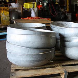 Customized Pressing Stainless Steel Dished Ellipsoidal Heads with Sand Blasting