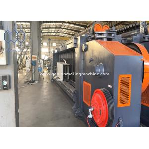 Cheap Double Twisting 90x130mm Mesh Size Gabion Box Machine For Protection for sale