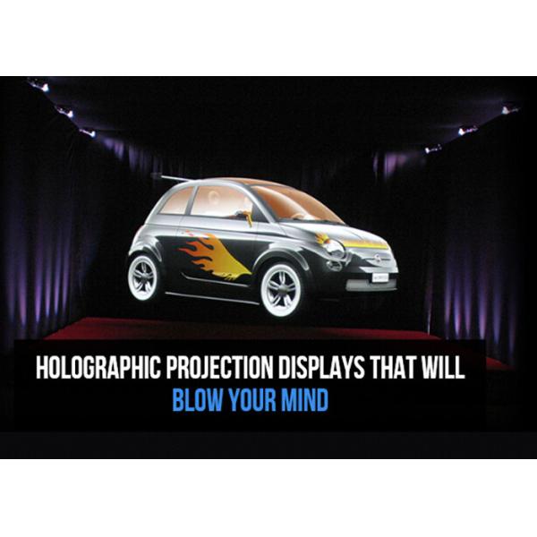 Large Holographic Touch Screen / Holographic Projection for Hologram Presentatio
