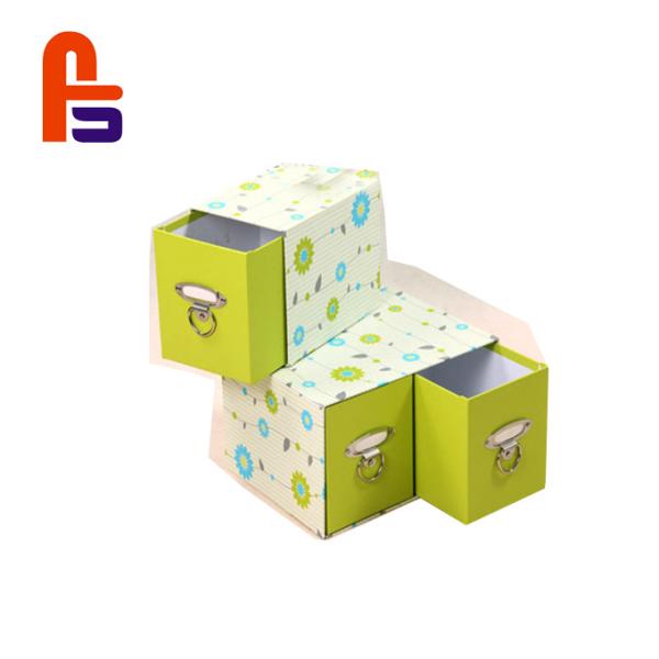 Quality Beautiful Patterns Clothes  Drawer Style With Large Capacity Cardboard Shoe Storage Boxes wholesale