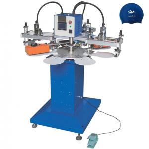 China Semiautomatic 250kg Flat Screen Printing Machine for Silicone Swimming Cap on sale