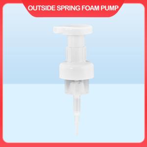 White Plastic Head Foam Dispensing Pump For Industrial Needs