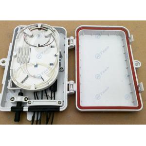 Indoor 6 Cores Fiber Optic Splitter Box 6 Ports For Connected FTTH Drop Inside
