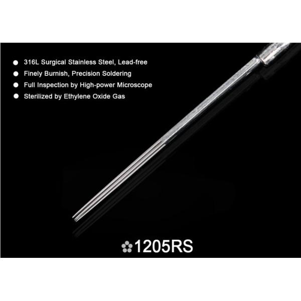 Quality 1205RS 1RL Single 1 Liner Sterile Tattoo Needles Stack Magnum Shaders Tattoo Needles M2 wholesale