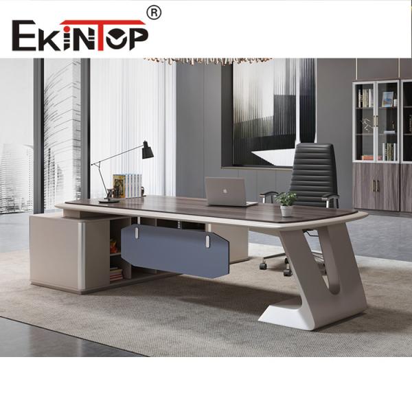 Quality Luxury Study Combination Modern Style Desk Customized White Table wholesale