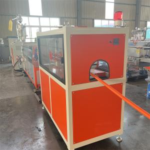 Pp Pe Plastic Pipe Extruder Single Wall Corrugated Pipe Machine With Electric Power