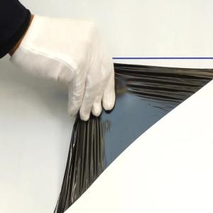Black And White Easy To Remove PE Protective Film For Aluminum Composite Panel