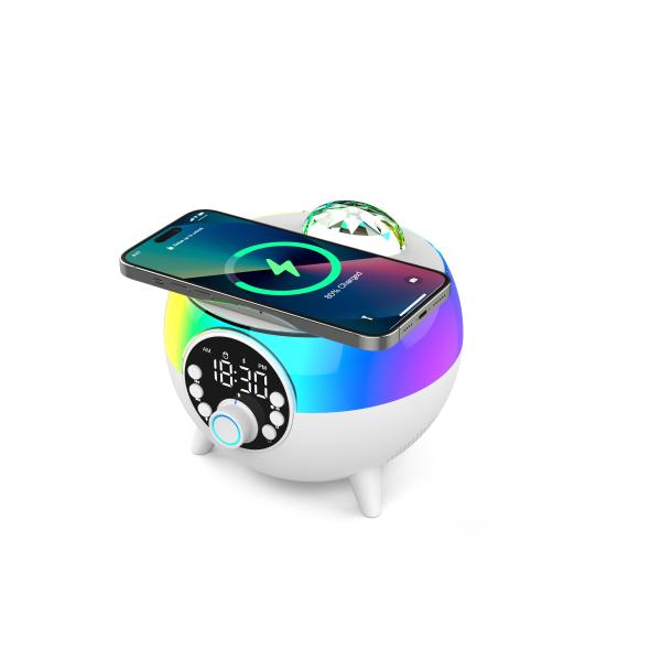 Quality 14W Bluetooth Speaker with Colorful LED Light and 2" Tweeter Size Wireless Charging wholesale