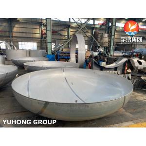 ASTM EN Heat Exchanger Parts Tube sheet Botton Head Shell