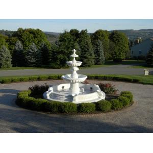 China Stone carving fountain white marble carving sculpture,stone carving supplier on sale