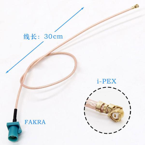 Quality 3GHz RF Custom Coaxial Cable Assemblies FAKRA To IPEX Connector wholesale