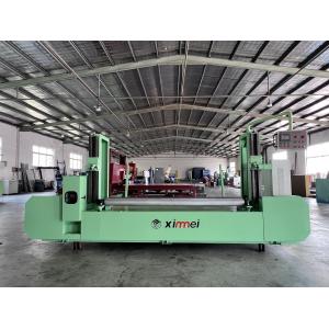 SL-PC CNC Peeling Pu Foam circular horizontal Cutting Machine with 380V Power