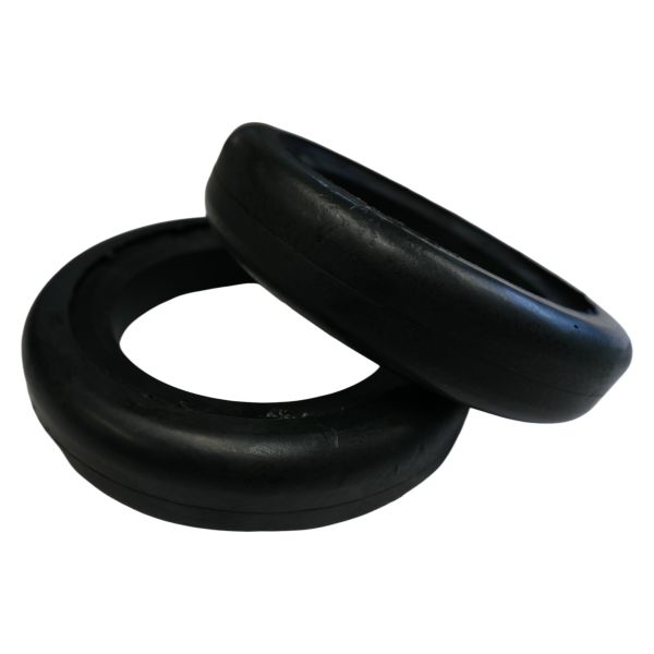 Quality Road sweeper suction cup solid wheel black rubber wheel wholesale