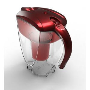 Red Portable Alkaline Water Pitcher For Remove Chlorine And Heavy Metal