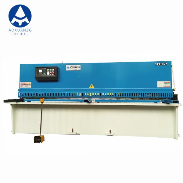 Quality Hydraulic CNC NC Metal Plate Carbon Steel Shearing Machine With Ruler wholesale