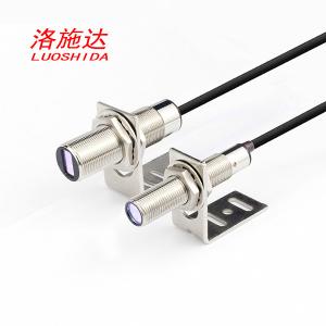 Cheap Cylindrical Diffuse Mode DC Proximity Switch M12 With Sensing Distance Adjustable for sale