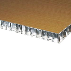 China Clear Coating Pre Weathered Aluminium Honeycomb Panels For Facades And Roofs on sale