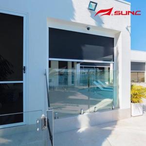 Outdoor / Commercial Colour Custom Made Shade Zip Track 5% 10% 30% 100% Openness