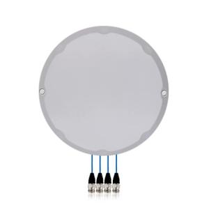 Cheap 2G 3G 4G Lte 4 Port Omni Directional Ceiling Antenna MIMO Wideband 698 - 2700MHz for sale