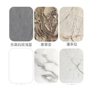 Entertainment Glossy Solid Board Bamboo Charcoal Board Veneer Marble Fiber Wall