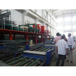 32KW Total Power Sandwich Panel Machine , PLC Control System Sandwich Production