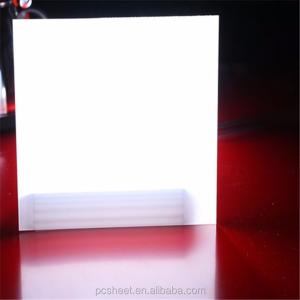Anti Impact Optical Diffuser Sheet Opal White LED Light Diffuser Panel
