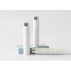 White 10ml Refillable Perfume Atomiser support custom logo and color