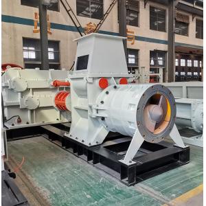 CE ISO Certified Brick Plant Machine Double Stage Vaccum Extruder for Fired Clay