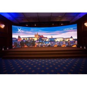 P3.91mm Audio Visual Screens AC110V Indoor Curved LED Display