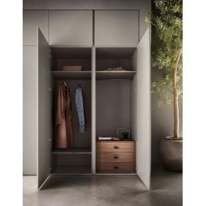 Custom White Wardrobe Personalized PET Built-in Wardrobe Closet