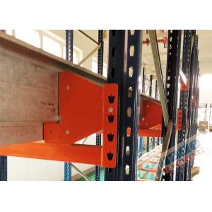 Channel Type Radio Shuttle Racking , High Density Warehouse Pallet Racking