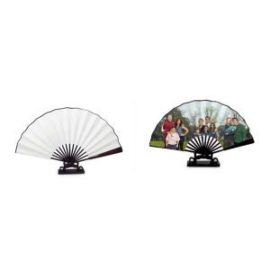 Diy Custom Blank 8 Inch And 10 Inch Silk Sublimation Hand Fans For Heat Press