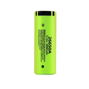 3.7V 26650 Lithium Ion Rechargeable Cell High Capacity 5000mAh