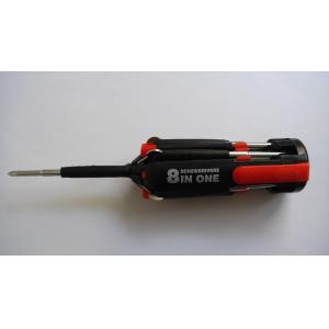 8-in-1 screwdriver ,with 6 LED flashlights .